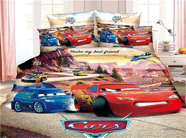 Disney Carr Movie 222 Duvet Cover and Pillowcase Set Bedding Set Disney Carr Movie 222 Duvet Cover and Pillowcase Set Bedding Set