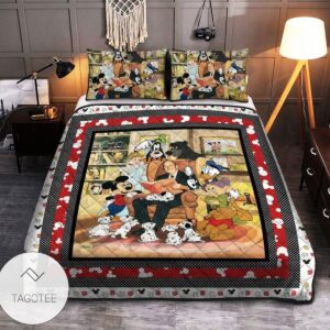 Disney Cartoon Characters Bedding Set-