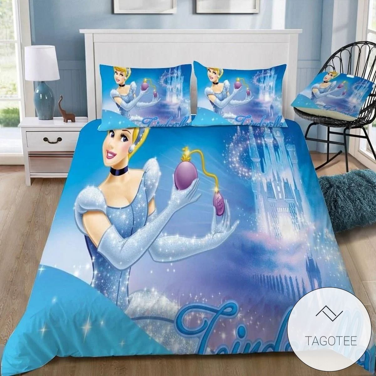 Disney Cinderella #3 Duvet Cover Bedding Set- Disney Cinderella #3 Duvet Cover Bedding Set-