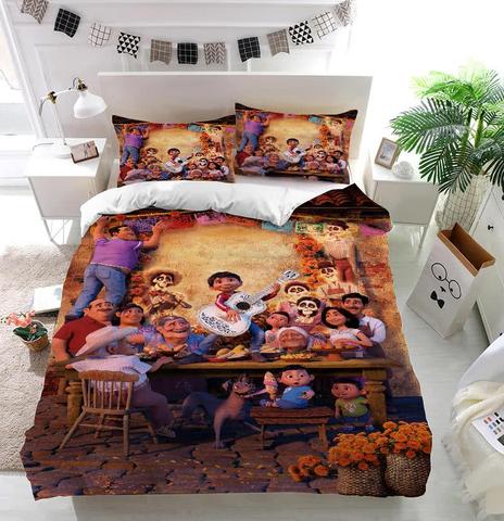 Disney Coco Family Duvet Cover and Pillowcase Set Bedding Set Disney Coco Family Duvet Cover and Pillowcase Set Bedding Set