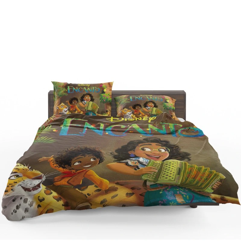 Disney Encanto Kids Movie Madrigal Bedding Set Disney Encanto Kids Movie Madrigal Bedding Set