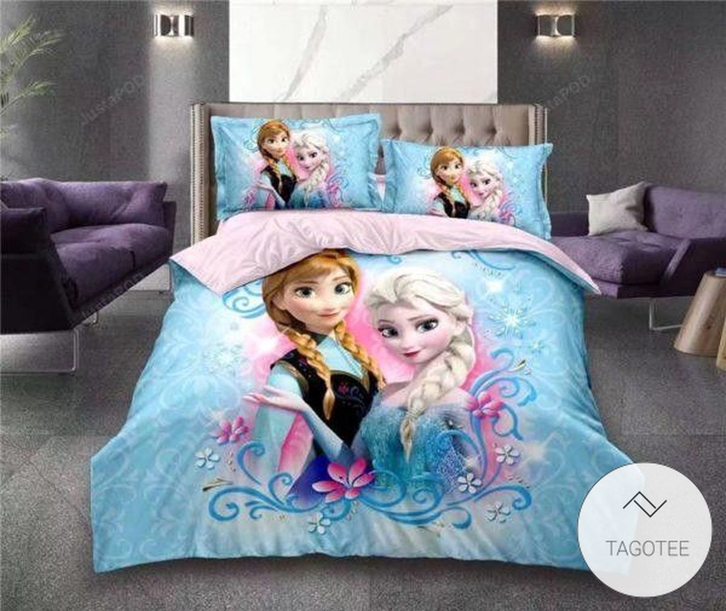 Disney Frozen Elsa Anna Princess Bedding Set (Duvet Cover & Pillow Cases) Disney Frozen Elsa Anna Princess Bedding Set (Duvet Cover & Pillow Cases)