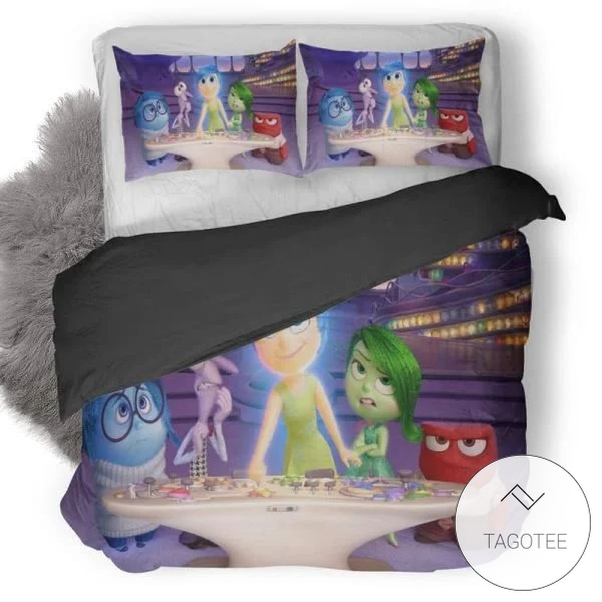 Disney Inside Out Anger Disgust Joy Fear Sadness Duvet Cover Bedding Set Disney Inside Out Anger Disgust Joy Fear Sadness Duvet Cover Bedding Set