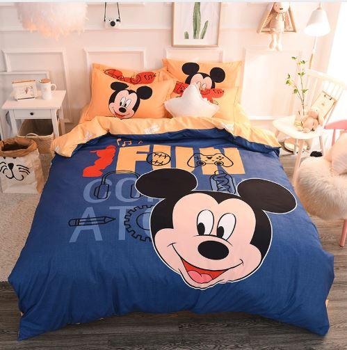 Disney Mickey Mouse 1 Duvet Cover and Pillowcase Set Bedding Set 206 Disney Mickey Mouse 1 Duvet Cover and Pillowcase Set Bedding Set 206