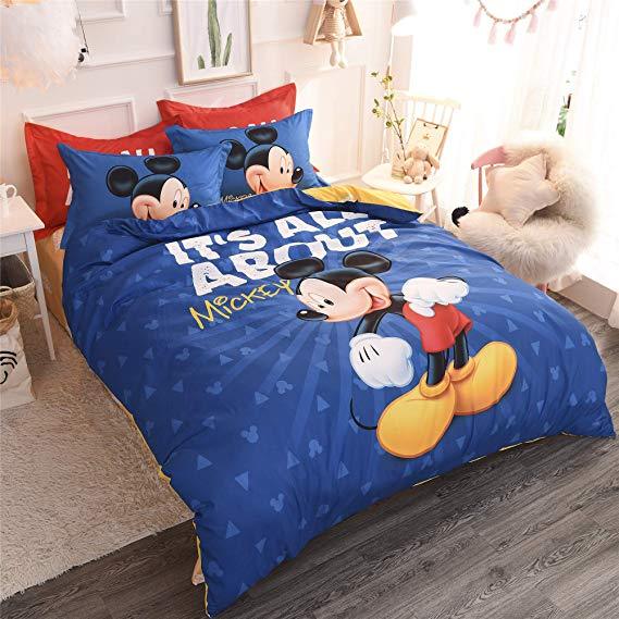Disney Mickey Mouse 1 Duvet Cover and Pillowcase Set Bedding Set 233 Disney Mickey Mouse 1 Duvet Cover and Pillowcase Set Bedding Set 233