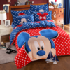 Disney Mickey Mouse 2 Duvet Cover and Pillowcase Set Bedding Set 140
