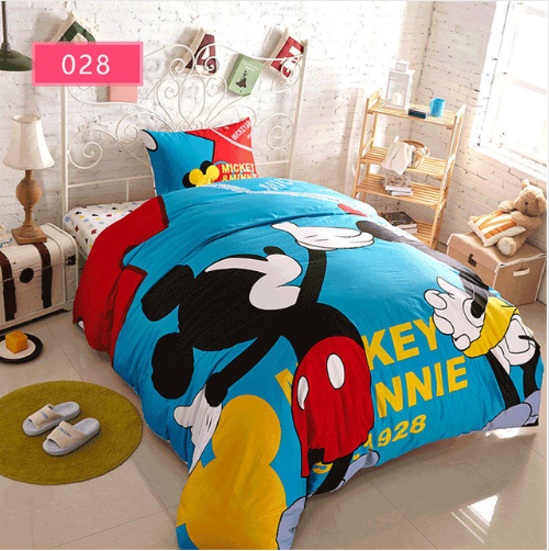 Disney Mickey Mouse 2 Duvet Cover and Pillowcase Set Bedding Set 232 Disney Mickey Mouse 2 Duvet Cover and Pillowcase Set Bedding Set 232