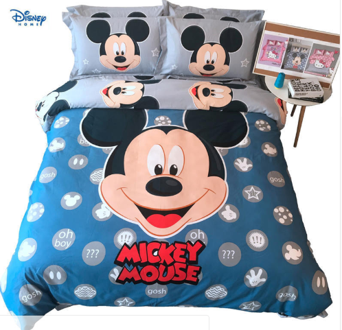 Disney Mickey Mouse 3 Duvet Cover and Pillowcase Set Bedding Set 243 Disney Mickey Mouse 3 Duvet Cover and Pillowcase Set Bedding Set 243