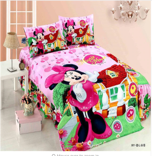 Disney Mickey Mouse 4 Duvet Cover and Pillowcase Set Bedding Set 138 Disney Mickey Mouse 4 Duvet Cover and Pillowcase Set Bedding Set 138