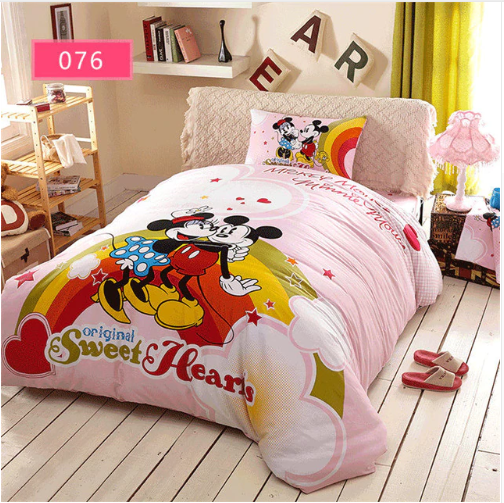 Disney Mickey Mouse 4 Duvet Cover and Pillowcase Set Bedding Set 242 Disney Mickey Mouse 4 Duvet Cover and Pillowcase Set Bedding Set 242