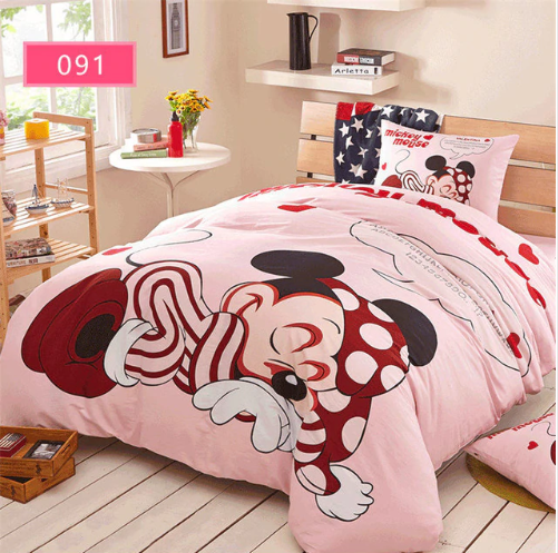 Disney Mickey Mouse 4 Duvet Cover and Pillowcase Set Bedding Set 254 Disney Mickey Mouse 4 Duvet Cover and Pillowcase Set Bedding Set 254