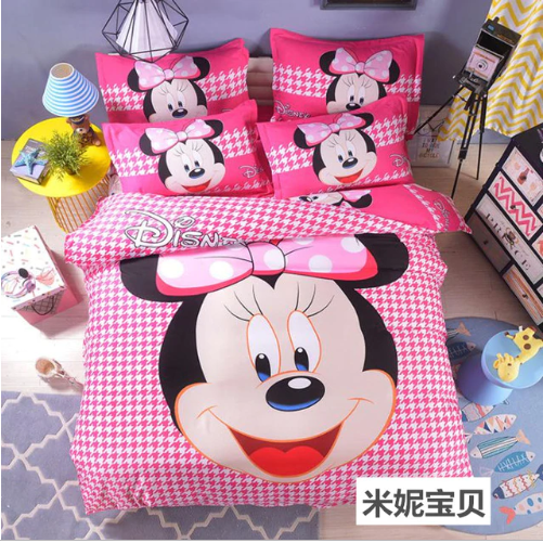 Disney Mickey Mouse 4 Duvet Cover and Pillowcase Set Bedding Set 265 Disney Mickey Mouse 4 Duvet Cover and Pillowcase Set Bedding Set 265