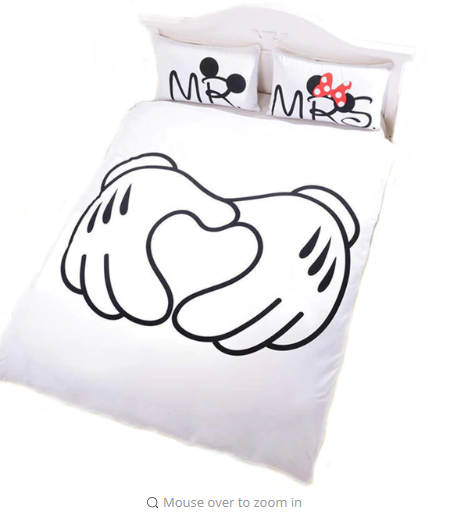 Disney Mickey Mouse 5 Duvet Cover and Pillowcase Set Bedding Set 264 Disney Mickey Mouse 5 Duvet Cover and Pillowcase Set Bedding Set 264
