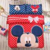 Disney Mickey mouse 222 Duvet Cover and Pillowcase Set Bedding Set