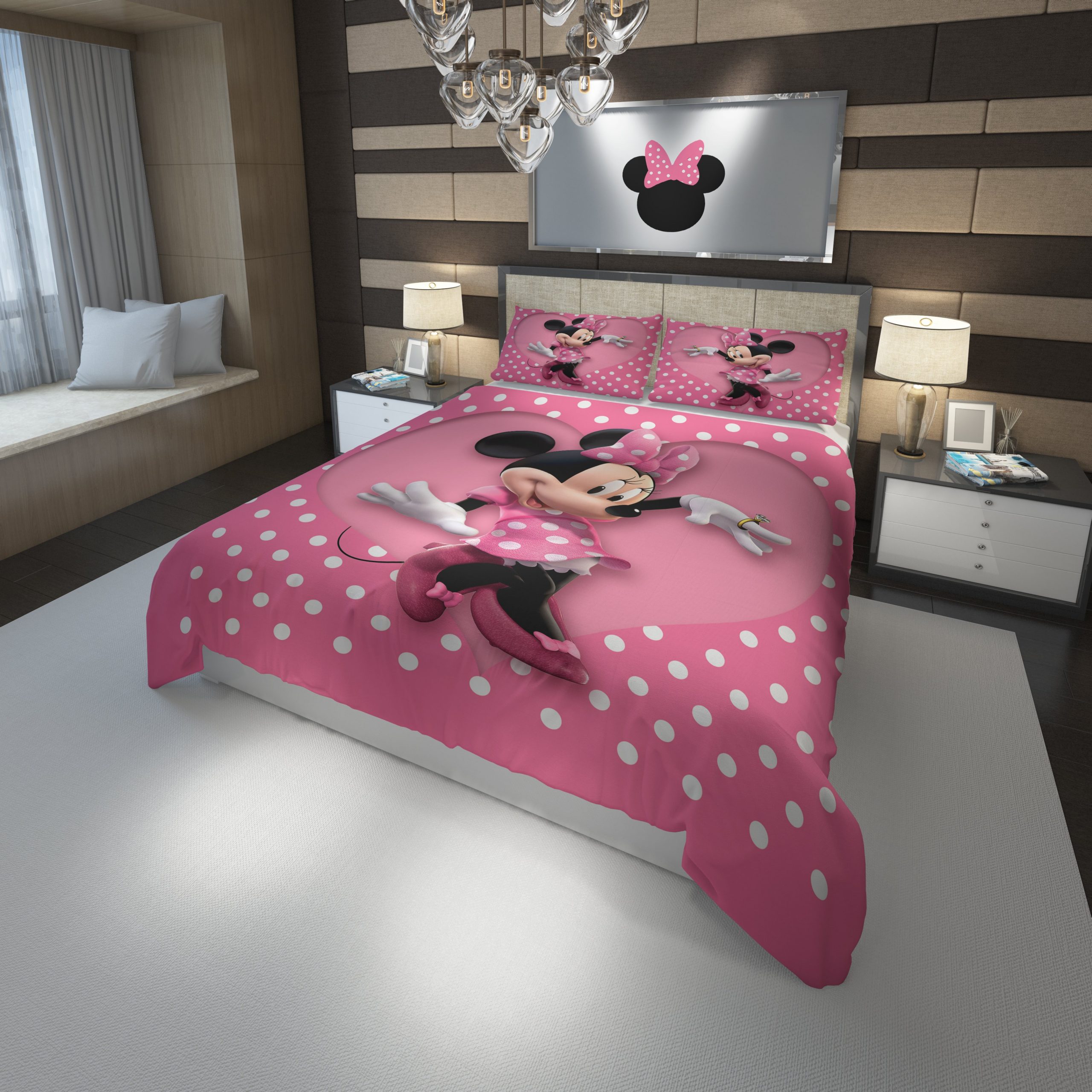 Disney Minnie Duvet Cover and Pillowcase Set Bedding Set Disney Minnie Duvet Cover and Pillowcase Set Bedding Set