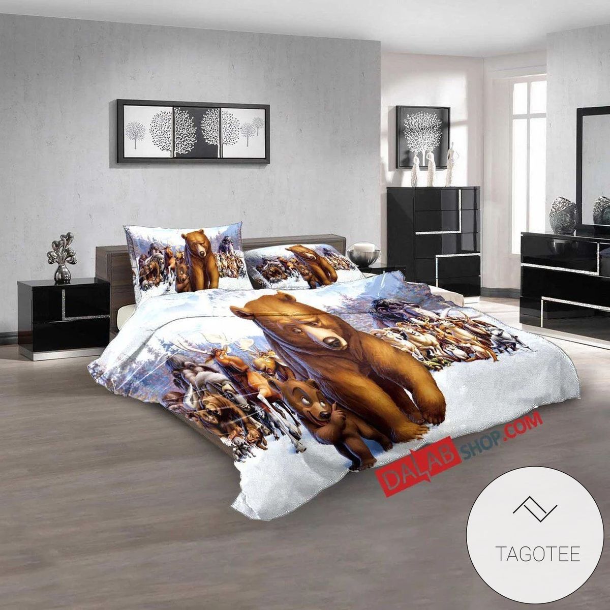 Disney Movies Brother Bear (2003) N 3D Duvet Cover Bedroom Sets Bedding Sets Disney Movies Brother Bear (2003) N 3D Duvet Cover Bedroom Sets Bedding Sets