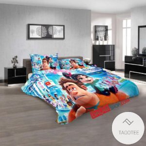 Disney Movies Ralph Breaks The Internet (2018) N 3D Duvet Cover Bedroom Sets Bedding Sets-