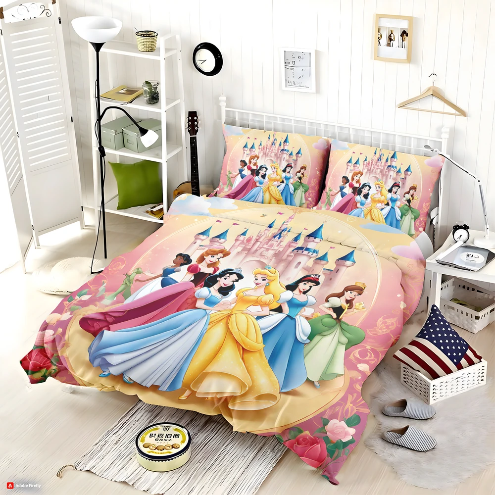 Disney Princess Castle Dreams Bedding Set Disney Princess Castle Dreams Bedding Set
