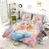 Disney Princess Cinderella Stencil Art Bedding Set