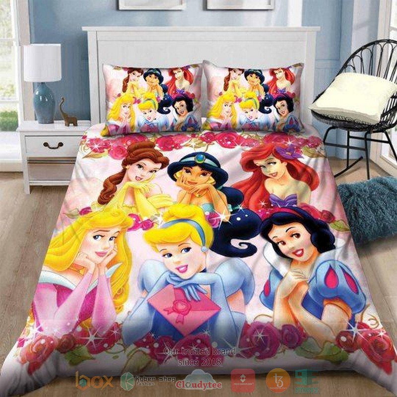 Disney Princess Flowers Bedding Set Disney Princess Flowers Bedding Set