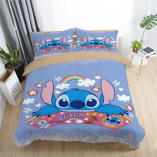 Disney Stitch 221 Duvet Cover and Pillowcase Set Bedding Set Disney Stitch 221 Duvet Cover and Pillowcase Set Bedding Set
