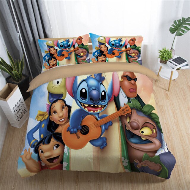 Disney Stitch 225 Duvet Cover and Pillowcase Set Bedding Set Disney Stitch 225 Duvet Cover and Pillowcase Set Bedding Set