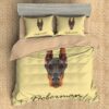 Doberman Duvet Cover and Pillowcase Set Bedding Set