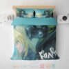 Dorohedoro Kaiman Nikaido Power Couple Anime Bedding Set
