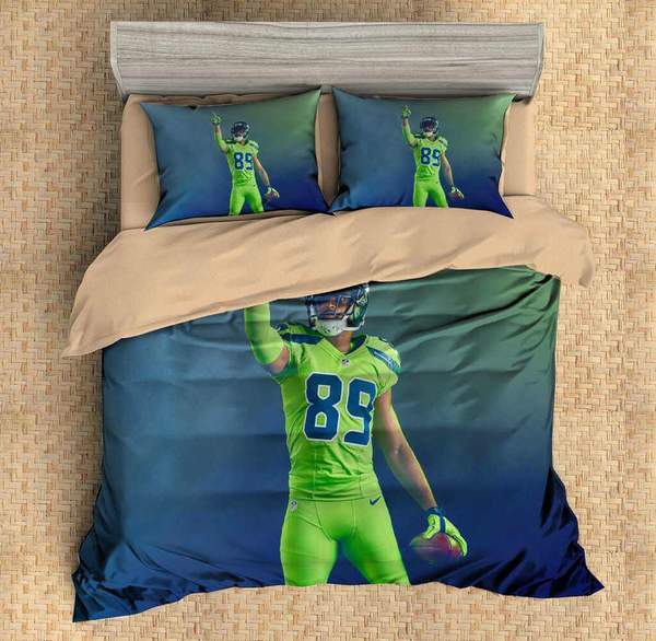Doug Baldwin Seattle Seahawks Duvet Cover and Pillowcase Set Bedding Set Doug Baldwin Seattle Seahawks Duvet Cover and Pillowcase Set Bedding Set