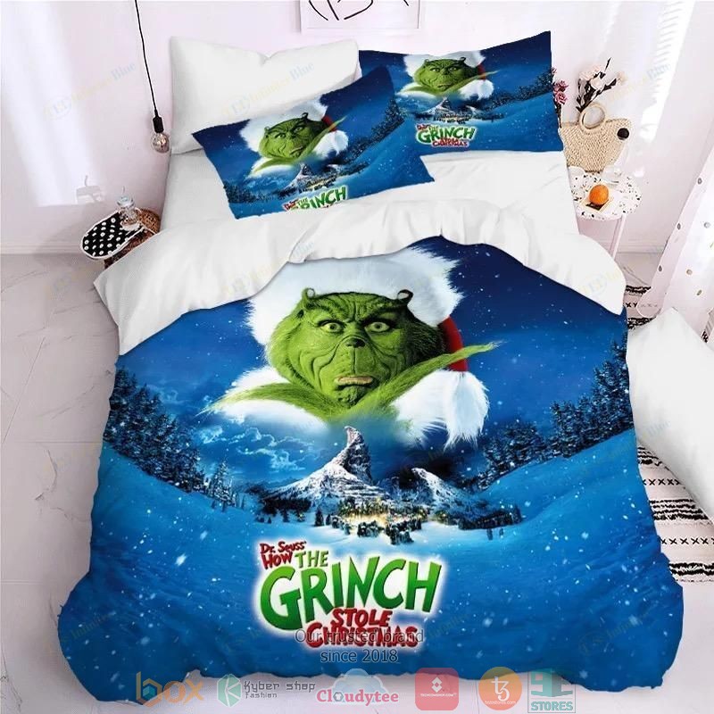 Dr Seus How The Grinch Stole Christmas Bedding Set Dr Seus How The Grinch Stole Christmas Bedding Set