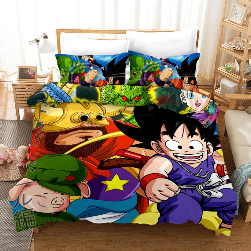 Dragon Ball 12 Duvet Cover and Pillowcase Set Bedding Set Dragon Ball 12 Duvet Cover and Pillowcase Set Bedding Set
