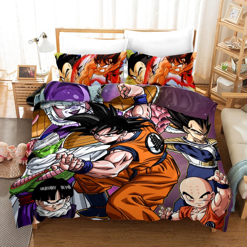Dragon Ball 5 Duvet Cover and Pillowcase Set Bedding Set Dragon Ball 5 Duvet Cover and Pillowcase Set Bedding Set