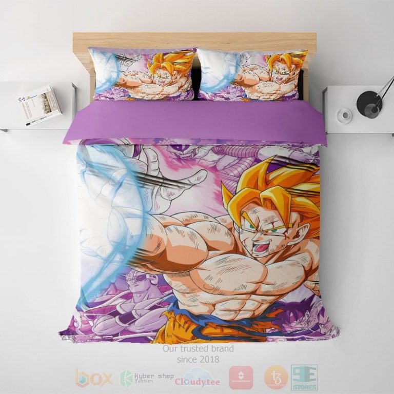 Dragon-Ball-All-Cast-Embossed-Goku-Bedding-Set-1