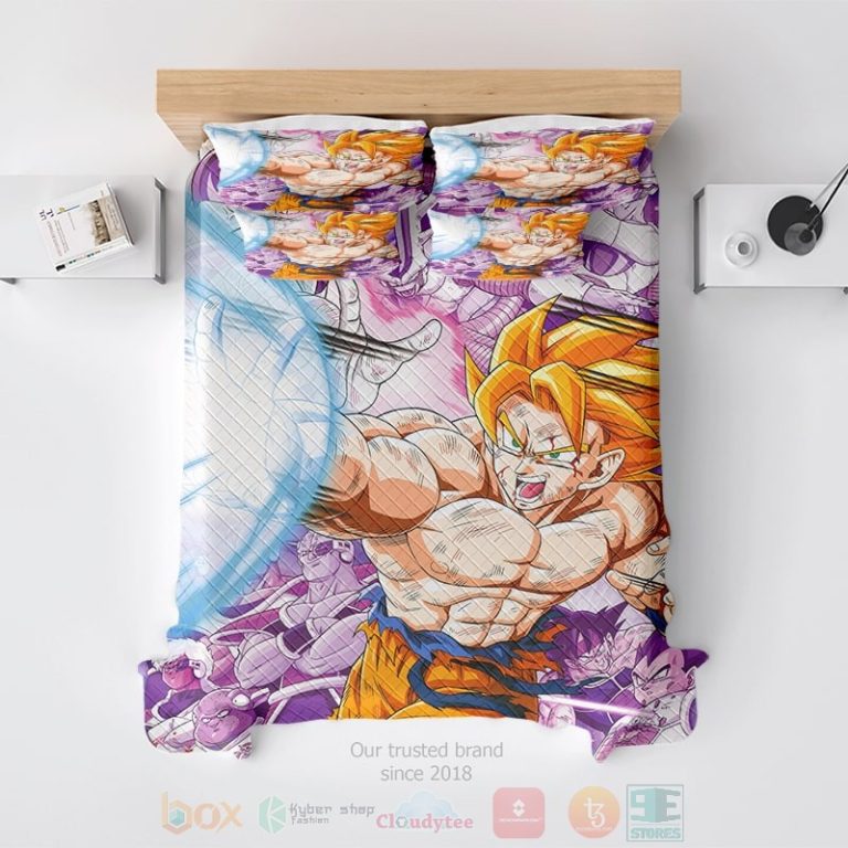 Dragon-Ball-All-Cast-Embossed-Goku-Bedding-Set-2