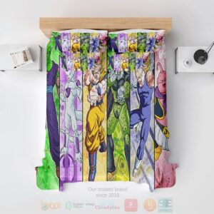 Dragon Ball Classic Legends Embossed Goku Bedding Set