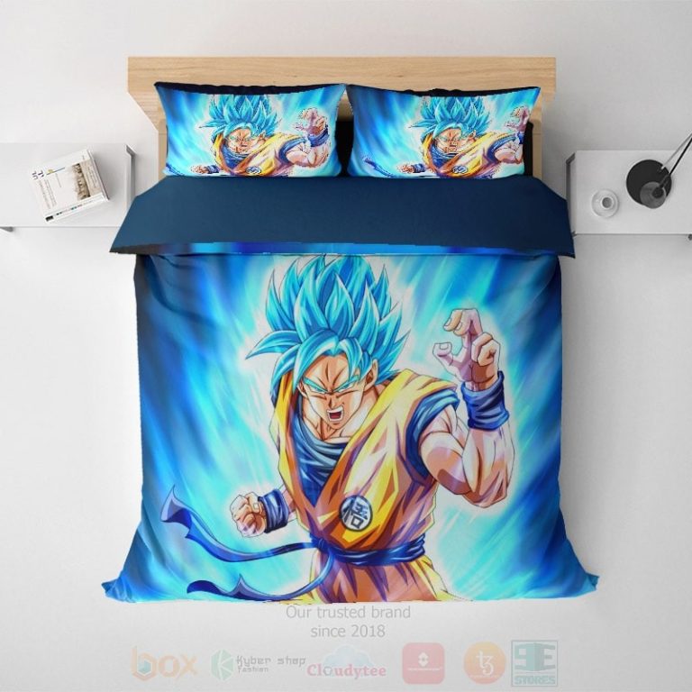 Dragon-Ball-Goku-Super-Saiyan-Instinct-Brushed-Bedding-Set-1