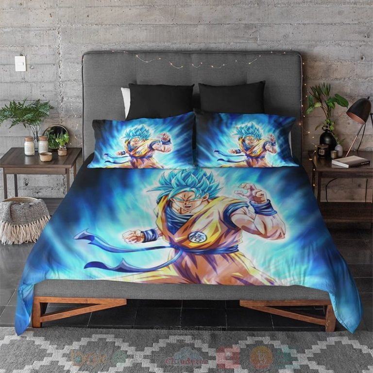 Dragon-Ball-Goku-Super-Saiyan-Instinct-Brushed-Bedding-Set-2