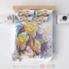 Dragon Ball Goku Super Saiyan Team Classic Sky Bedding Set