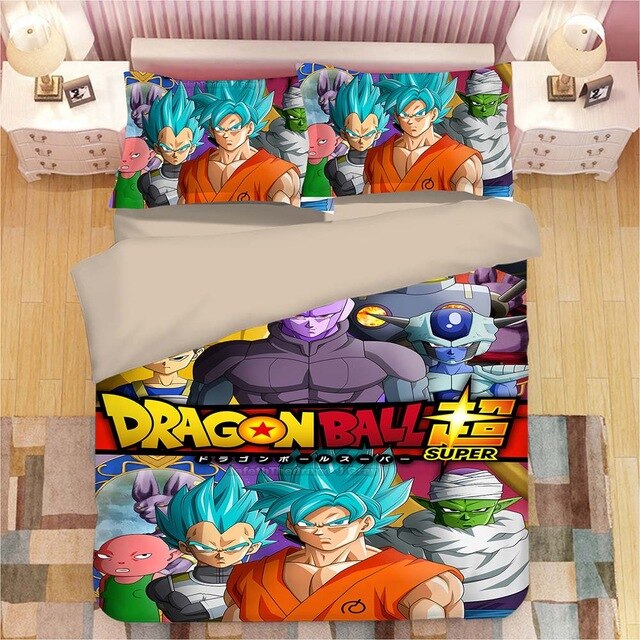 Dragon Ball Son Goku Vegeta 2211 Duvet Cover and Pillowcase Set Bedding Set Dragon Ball Son Goku Vegeta 2211 Duvet Cover and Pillowcase Set Bedding Set