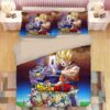 Dragon Ball Son Goku Vegeta 2212 Duvet Cover and Pillowcase Set Bedding Set