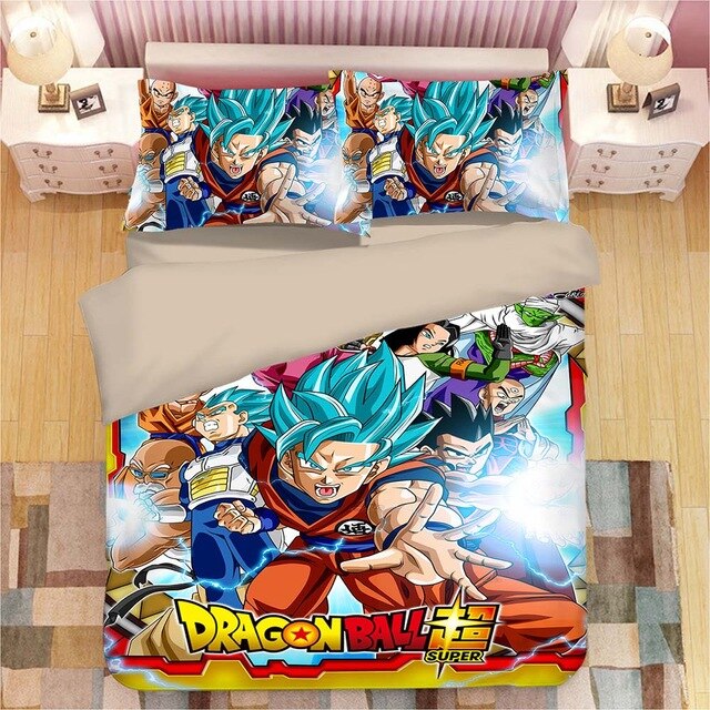 Dragon Ball Son Goku Vegeta 2223 Duvet Cover and Pillowcase Set Bedding Set Dragon Ball Son Goku Vegeta 2223 Duvet Cover and Pillowcase Set Bedding Set