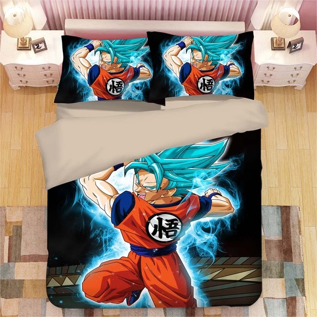 Dragon Ball Son Goku Vegeta 2225 Duvet Cover and Pillowcase Set Bedding Set Dragon Ball Son Goku Vegeta 2225 Duvet Cover and Pillowcase Set Bedding Set