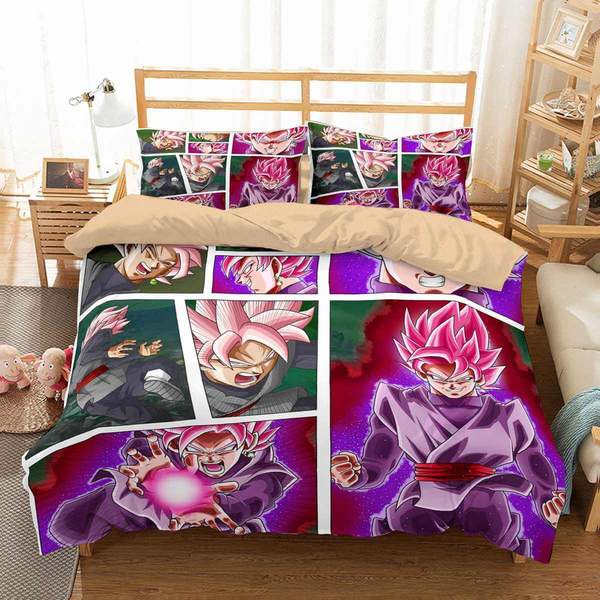 Dragon Ball Super Duvet Cover and Pillowcase Set Bedding Set 741 Dragon Ball Super Duvet Cover and Pillowcase Set Bedding Set 741