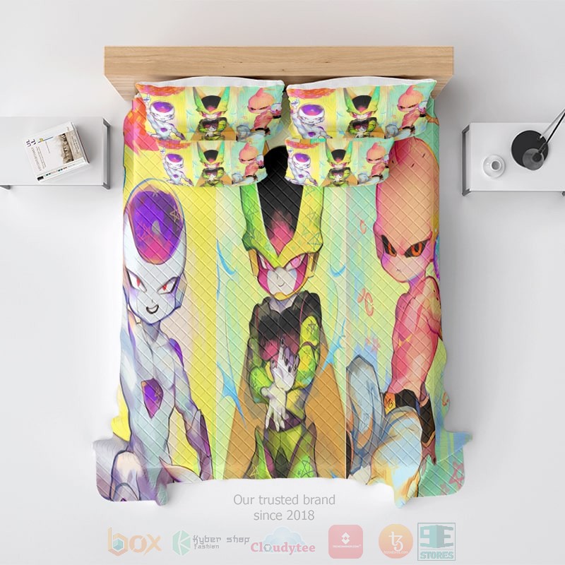 Dragon Ball Triple Color Fusion Bedding Set Dragon Ball Triple Color Fusion Bedding Set