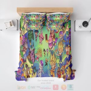 Dragon Ball Vintage Classic Universe Embossed Bedding Set