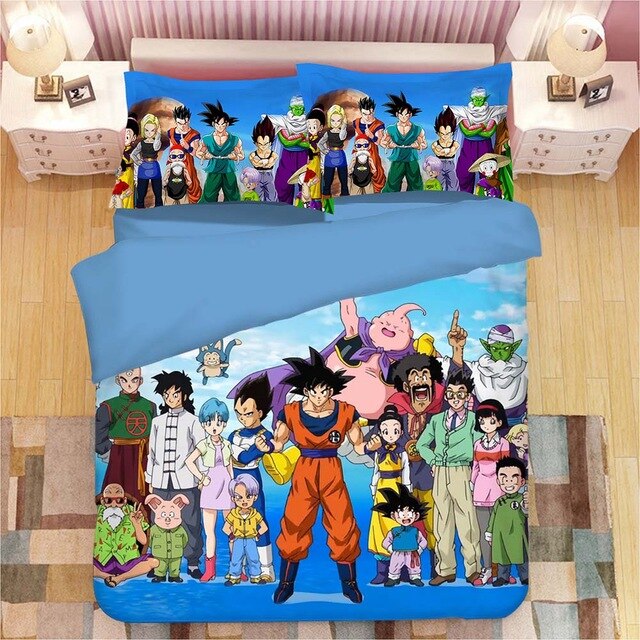 Dragon Ball Z 2211 Duvet Cover and Pillowcase Set Bedding Set Dragon Ball Z 2211 Duvet Cover and Pillowcase Set Bedding Set