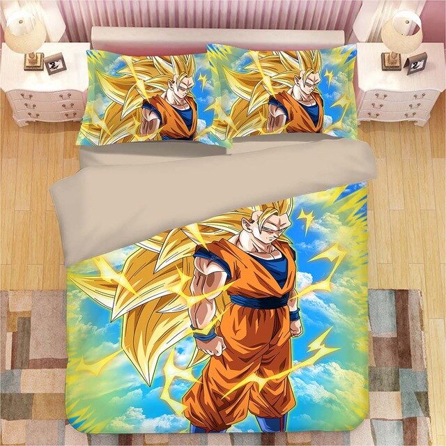 Dragon Ball Z 2212 Duvet Cover and Pillowcase Set Bedding Set Dragon Ball Z 2212 Duvet Cover and Pillowcase Set Bedding Set
