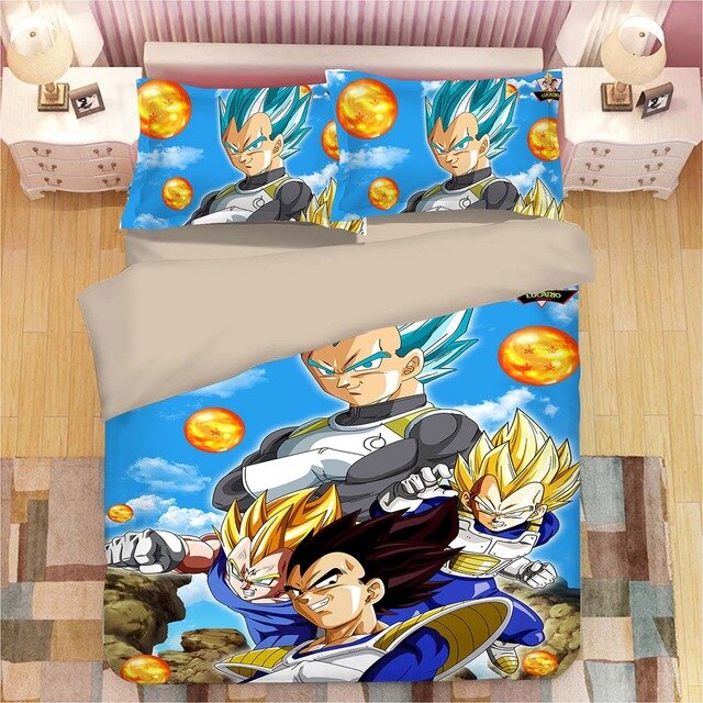 Dragon Ball Z 2215 Duvet Cover and Pillowcase Set Bedding Set Dragon Ball Z 2215 Duvet Cover and Pillowcase Set Bedding Set