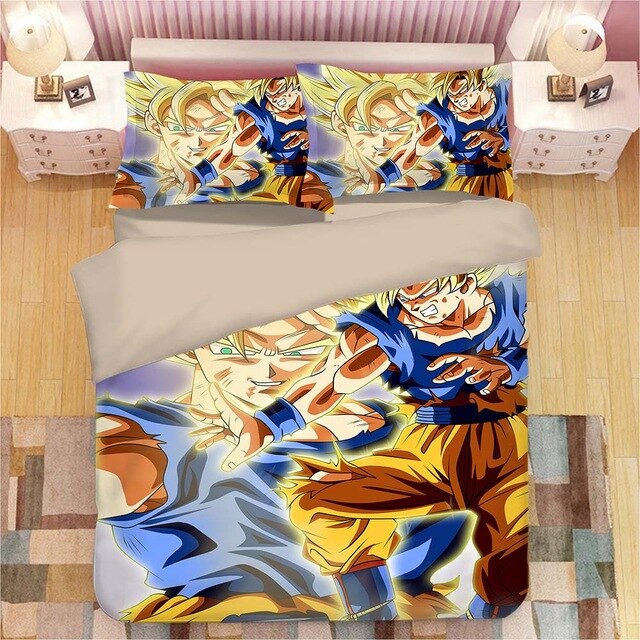 Dragon Ball Z 2222 Duvet Cover and Pillowcase Set Bedding Set Dragon Ball Z 2222 Duvet Cover and Pillowcase Set Bedding Set