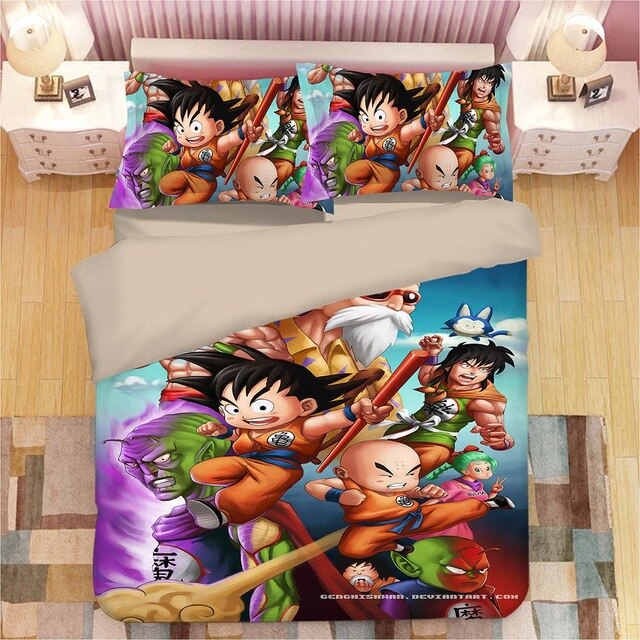 Dragon Ball Z 2224 Duvet Cover and Pillowcase Set Bedding Set Dragon Ball Z 2224 Duvet Cover and Pillowcase Set Bedding Set